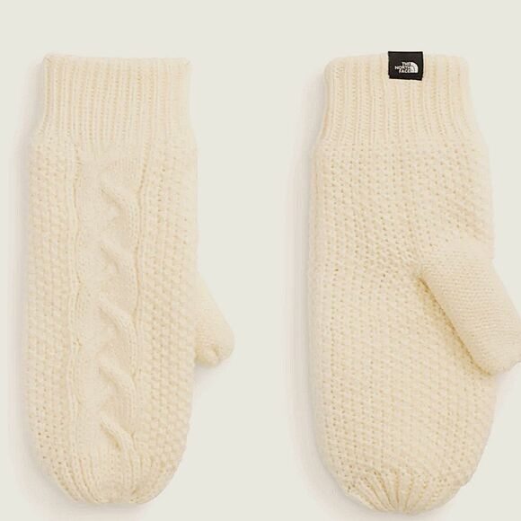 Women's The North Face Cable Minnasoft knit-fleece liner Mittens sz Medi… - Picture 7 of 10